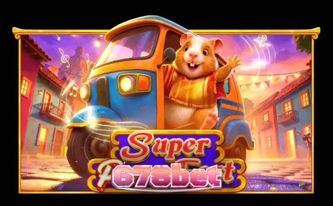 Tampilan visual ceria dari slot Super Peru Fest dengan elemen budaya Amerika Selatan.